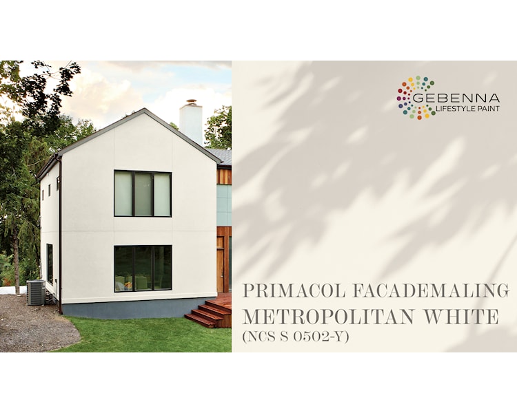 PRIMACOL FACADEMALING FARVEKORT METROPOLITAN WHITE NCS S 0502-Y